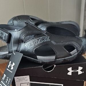 Under Armour Black Fat Tire Sandals